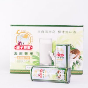椰子故事椰汁245ml罐裝