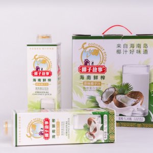 椰子故事椰汁1lX6瓶