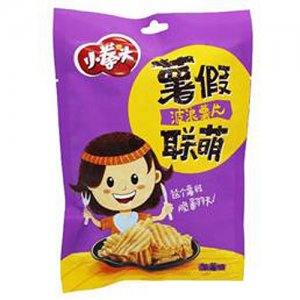 小拳頭暑假聯盟波浪薯片紫薯味
