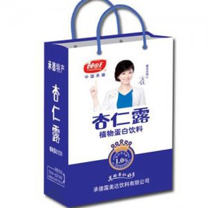 純旺杏仁露手提袋飲品