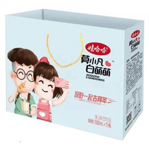 娃哈哈莫小凡白萌萌乳味飲品禮盒