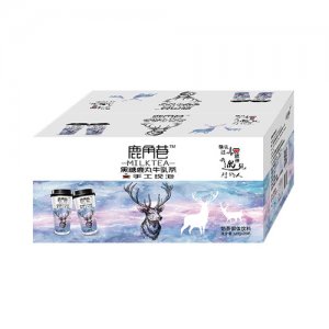 鹿角巷黑糖鹿丸牛乳茶123gx20杯