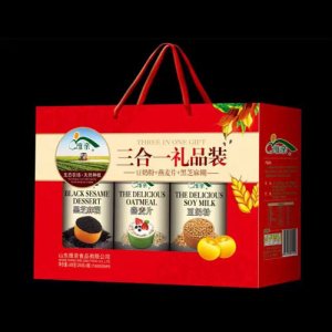 維親三合一禮品裝（豆奶粉、燕麥片、黑芝麻糊）600g