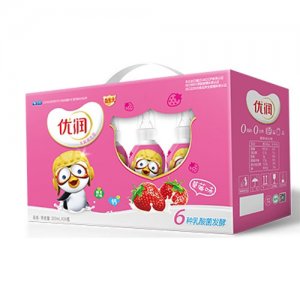 優潤乳酸菌飲品200ml奶嘴1×10禮盒