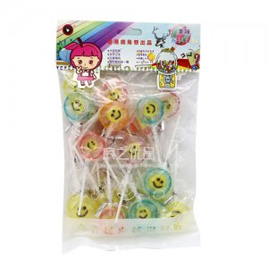 良之優品笑臉棒棒糖袋裝