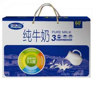 完達山純牛奶飲品禮盒裝