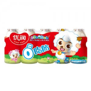 優潤草莓味乳酸菌飲品100mlX5