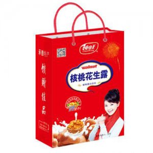 純旺核桃花生露手提袋飲品