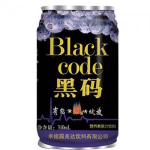 純旺黑碼營養素果汁310ml