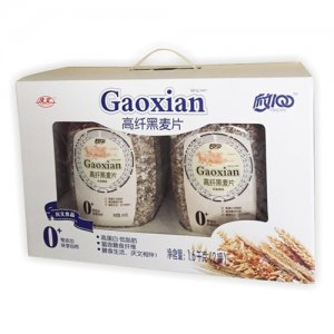 慶文高纖黑麥片