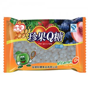 所愛珍果Q糖90g黃色