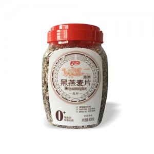 慶文黑燕麥片桶裝