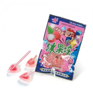 泰茂冰果凍荔枝味棒棒糖