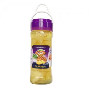 華泉新500g菠蘿罐頭