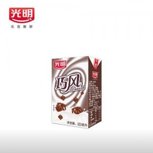 光明牌巧克力味含乳飲料