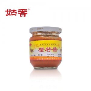 姑香蟹籽醬160g錐形瓶