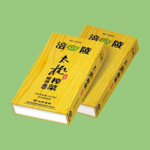 太極涪陵榨菜兩味木紋禮盒裝