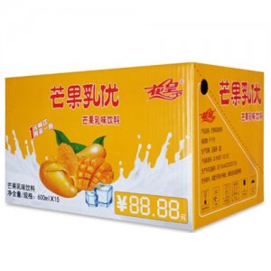 花皇芒果乳優600ml外箱