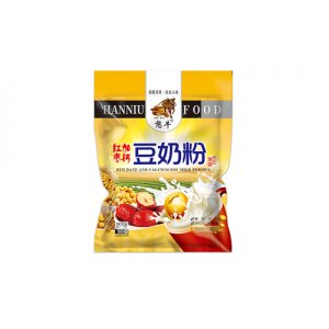 憨牛精裝紅棗加鈣豆奶粉(無加蔗糖)500克