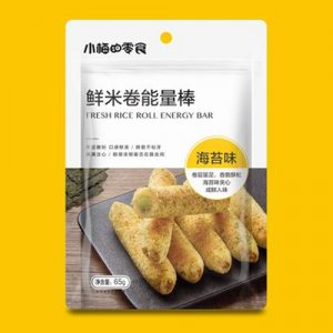 小梅的零食鮮米卷能量棒海苔味