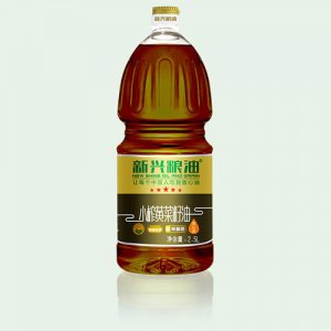 新興糧油小榨黃菜籽油2.5L