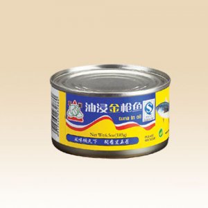 玉蕾油浸金槍魚罐頭185g