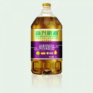 新興糧油純香菜籽油5L