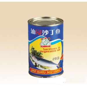 玉蕾油浸沙丁魚罐頭