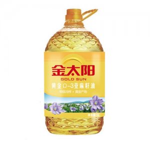 金太陽黃金Ω-3亞麻籽油