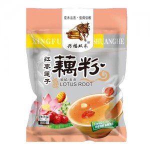 憨牛紅棗蓮子藕粉800g