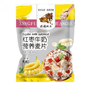 憨牛紅棗牛奶麥片800g