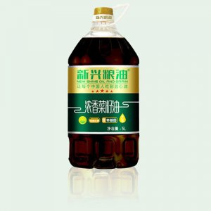 新興糧油濃香菜籽油5L