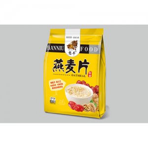憨牛即食燕麥片600克袋裝