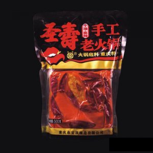圣壽手工牛油麻辣火鍋底料500g