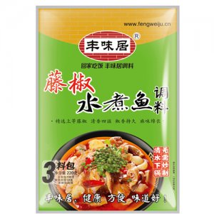 豐味居藤椒魚調(diào)料220g