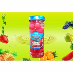 水果王子山楂罐頭256g