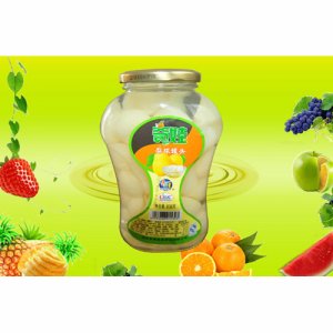 奇娃梨球罐頭838g