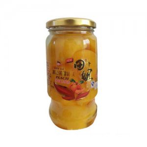 田妞冰糖黃桃罐頭750g