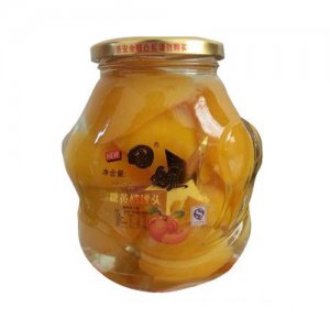 田妞冰糖黃桃罐頭866g