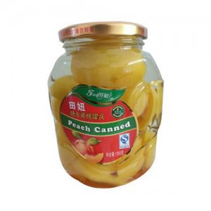 田妞糖水黃桃罐頭1000g