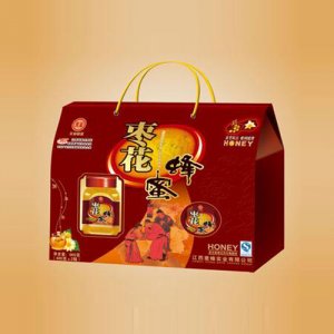 意蜂正方瓶棗花蜂蜜禮盒裝