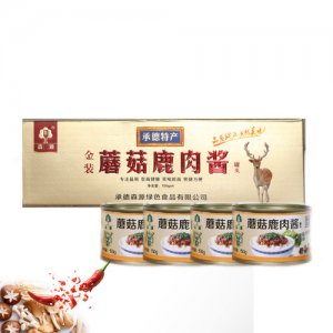 森源金裝蘑菇鹿肉醬