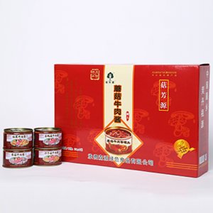 森源蘑菇牛肉醬150gx8