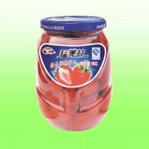 福美林珍品草莓罐頭1KG