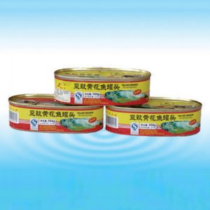 廣瑞豆豉黃花魚魚罐頭