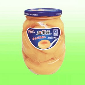 福美林珍品黃桃罐頭1KG