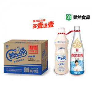 果然益生菌1.25L+1.25L椰子飲品