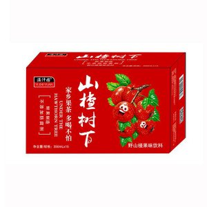 溢汁園山楂樹下山楂汁350mlx15