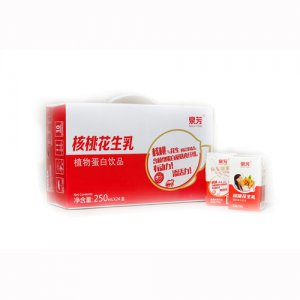 泉芳核桃花生乳飲品