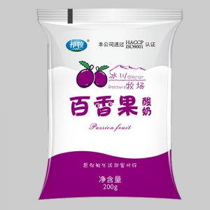 祁牧百香果酸奶